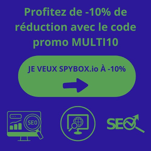 Profitez de spybox.io à -10% avec le code promo MULTI10